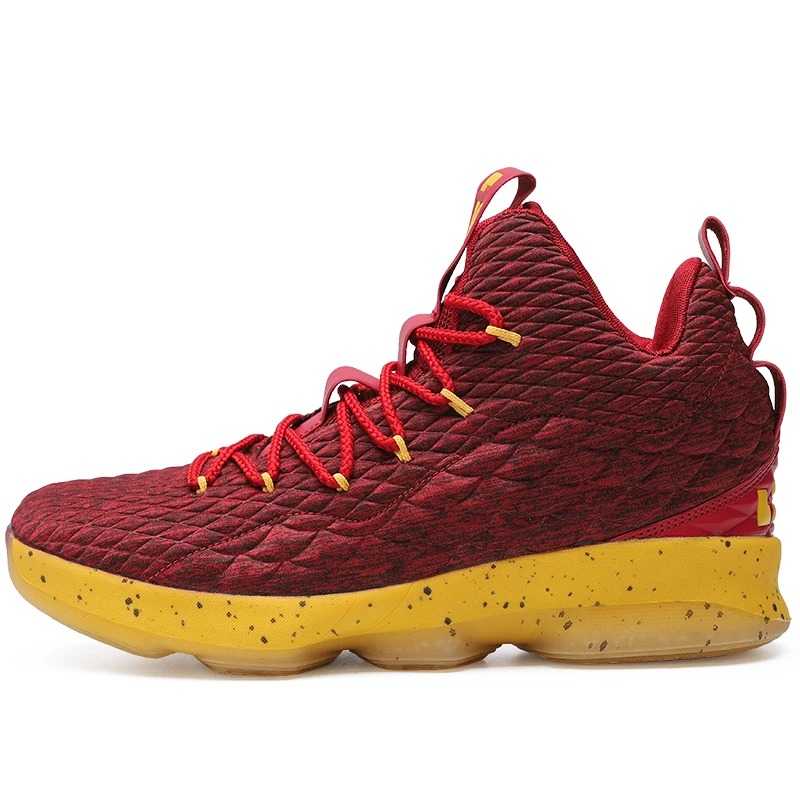 Новые Высокие баскетбольные кроссовки Lebron James 13 со шнуровкой, амортизирующие противоударные парные туфли для бега, спорта на открытом