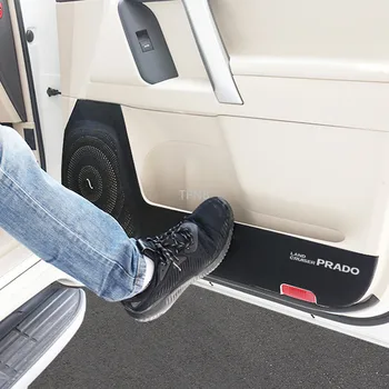 

For Toyota Land Cruiser Prado 150 2010 2011 2012 2013 2014 2015 2016 2017 2018 2019 2020 Genuine Leather Door Anti Kick Mat