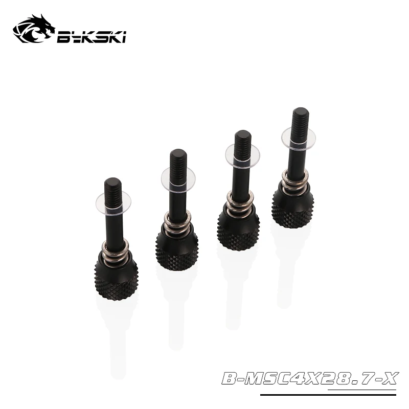 Монтажный блок для процессора Bykski винты M4 цп XPR (1 2 5 1 4 4|Кулеры/вентиляторы/системы