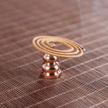 Винтажная латунная горелка с ладаном держатель китайский Будда для благовоний палочка катушка бутылка тыква формы медный для благовоний держатель