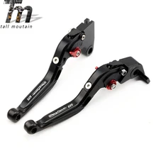 Brake Clutch Lever For Triumph DAYTONA 675 2006- Black Motorcycle Accessories Adjustable Folding Extendable Logo