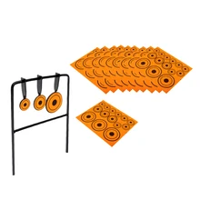 Сброс мишени сверхмощный стальной стенд тренировочная практика с наклейками 37 мм 50 мм 75 мм