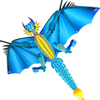 

Toy With Tail For Children Outdoor Fun Family Flying Kite Park Sports Beach Cloth Adult Classical Dragon Garden