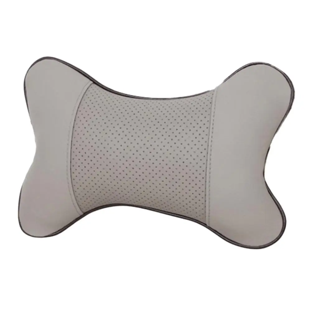 Фиолетовый Memory Foam стул подлокотник коврик удобный автомобиль дышащее сиденье подголовник подушка в виде кости защита шеи Red Line сиденье - Цвет: Фиолетовый