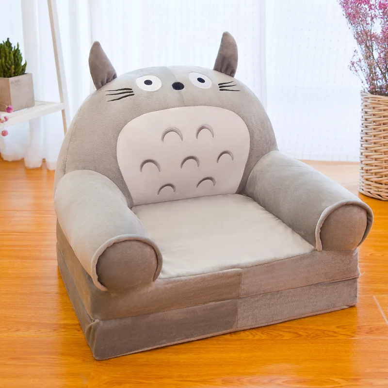 Милый стул, модный детский диван, складной мультяшный стул для детей, Детский диван, детский стул, можно мыть, моющийся стул для детей - Цвет: Totoro