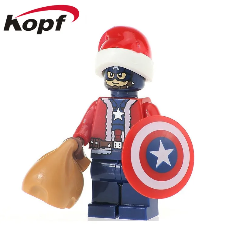 20 шт., супергерои, Обучающие, веселое Рождество, серия X-Man, фигурки Дэдпул, лучшая модель, строительные блоки для детей, игрушки, подарок KF381