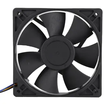 

12V 0.8A 4Pin PWM Automatic Speed Control Plastic Blades Cooling Fan (SHLF1212PHE-15)