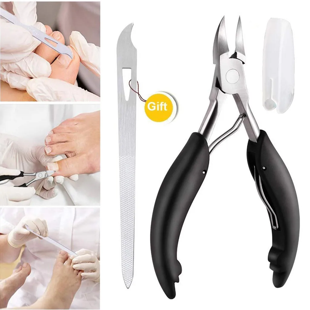 2 шт кусачки для ногтей набор для мужчин и женщин Маникюрный Инструмент для маникюра сверхмощный кусачки для ногтей резак