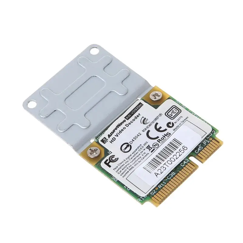 BCM970012 BCM70015 Кристальный декодер формата HD карты AW-VD904 мини PCIE карты для APPLE tv ноутбуков