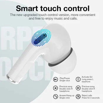 

For Super Copy Airpodding Pro 3 Wireless Bluetooth Earphone 5.0 Earbuds Super Bass NO Logo Contact Service If You Want With Logo