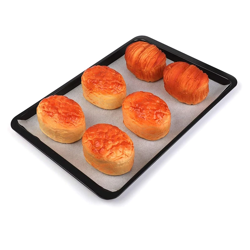 100 Pcs Parchment Paper Baking Sheets, 12X16 Inches Non-Stick Precut Baking Parchment, Perfect for Baking Grilling Air Fryer Ste