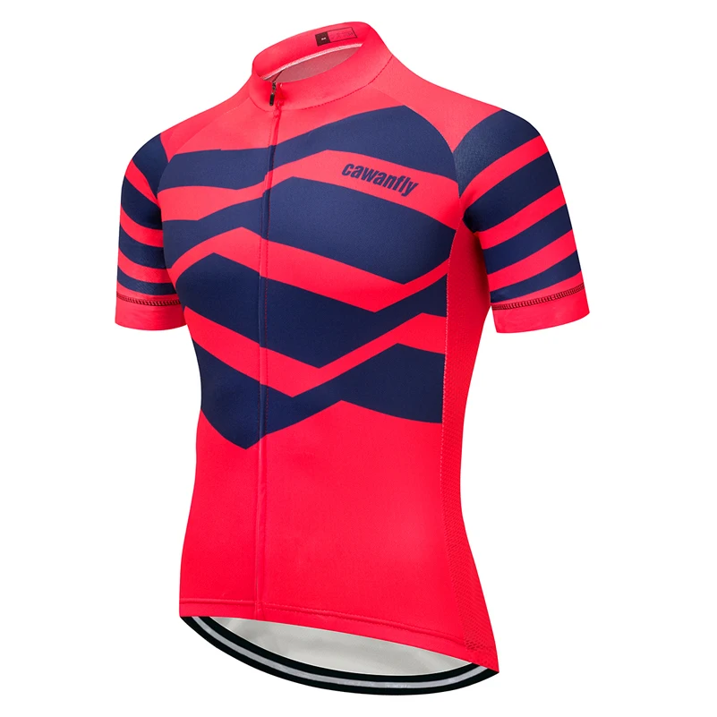 cycling jersey Высококачественная Мужская одежда для велоспорта, комплект одежды для велоспорта, дышащая одежда с защитой от ультрафиолета, велосипедная одежда с коротким рукавом, комплекты для велоспорта - Цвет: cycling jersey