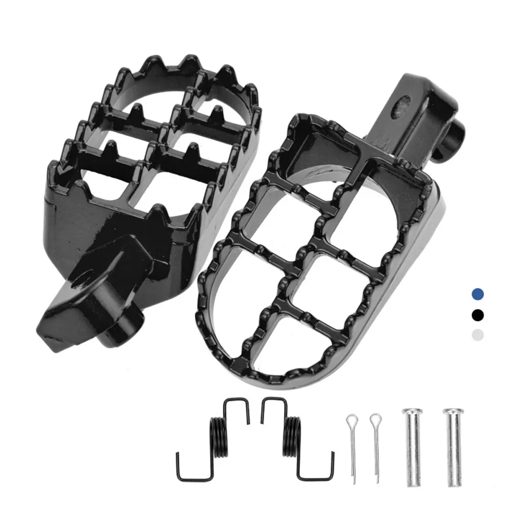 1 пара Алюминиевые Подножки для Yamaha PW50 PW80 TW200 TTR90 TTR90E Honda XR50R CRF50 CRF70 CRF80 CRF100F |