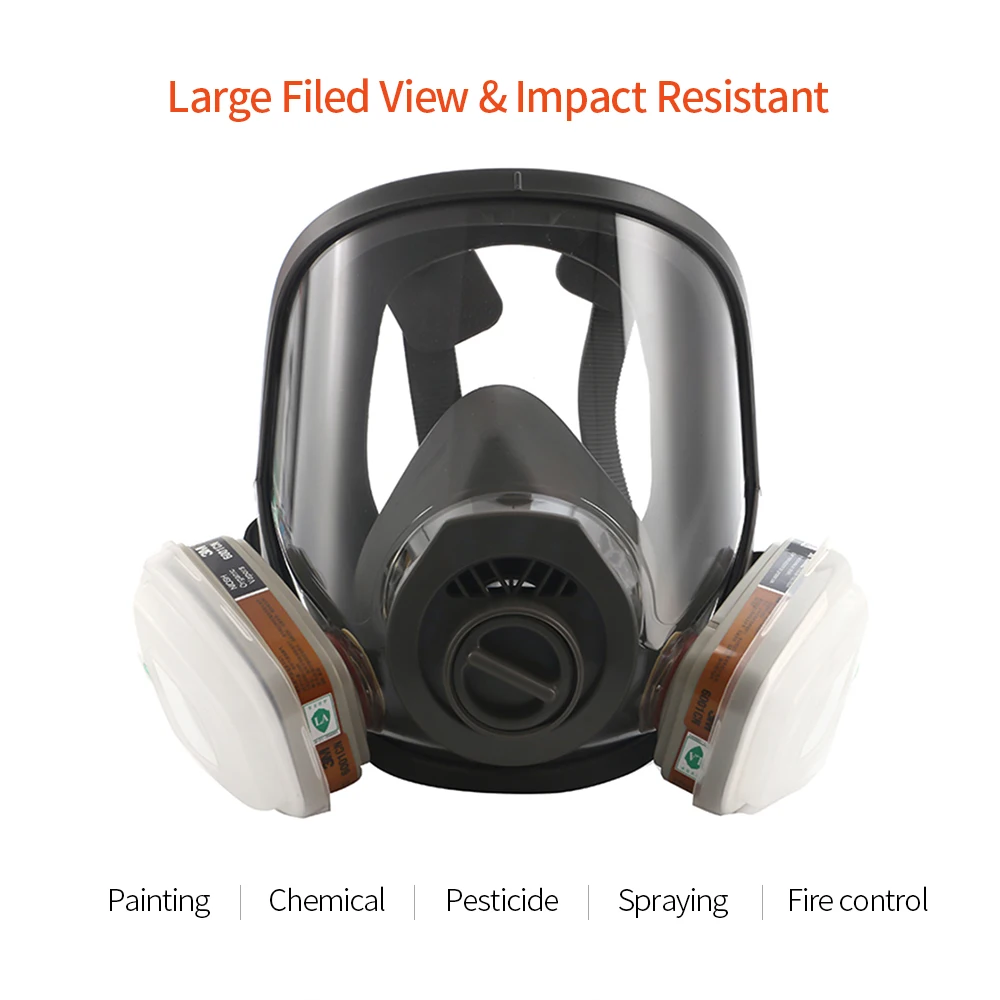 

Hot 4007 Series Dust Mask Full Face Gas Mask Dust Painting Spray Protective Mask Anti-virus Dust Mask Respirator