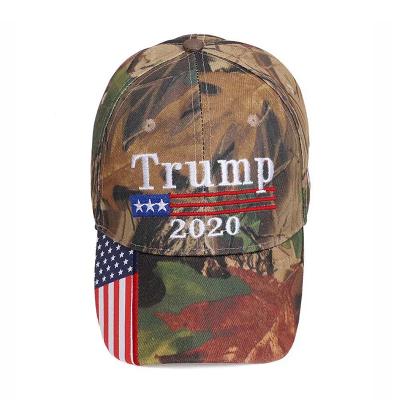 Baseball Cap Embroidered Hat American President Election Accessories Headwear Outdoor Sports Wear With Adjustable Back Closure