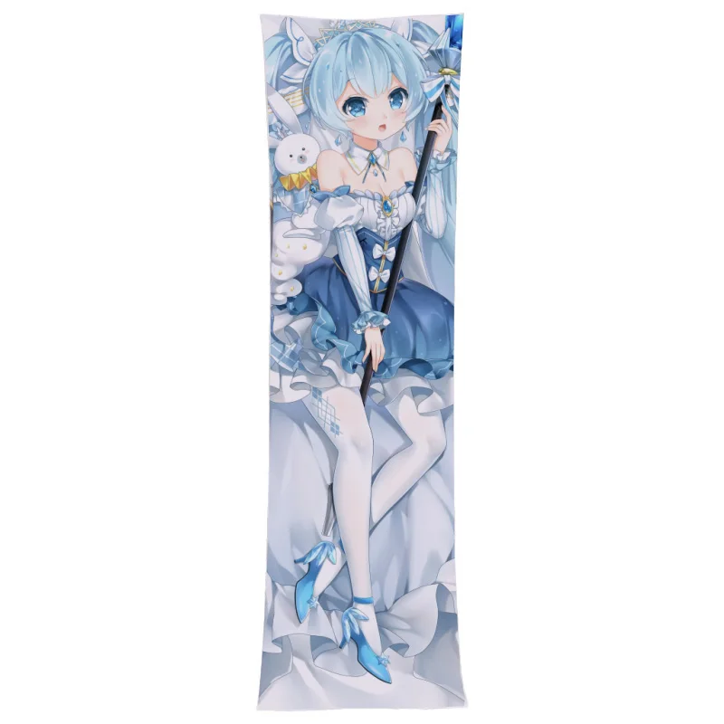 Аниме Хацунэ Мику Хацунэ SNOW Miku, сексуальная девушка декоративная наволочка для подушки обниматься тела Чехол отаку постельные принадлежности Подушка «Dakimakura» чехол