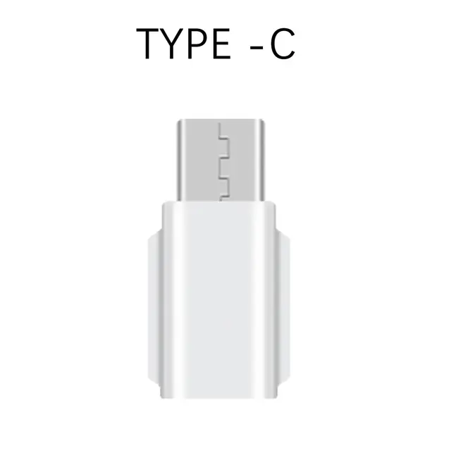 Osmo Pocket 2 Micro USB to iPhone Adapter Data Transferring Connector Compatible with DJI OSMO Pocket 2 & Android Smart Phone White type-c