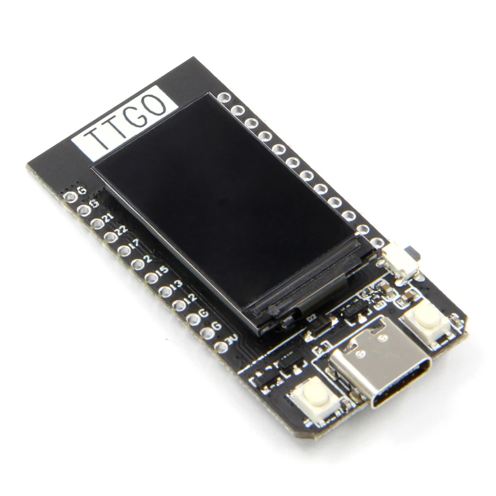 

1.14 Inch Bluetooth Fuse Holder Development Board Components Electronic WIFI T-Display ESP32 Wireless USB Module Replacement