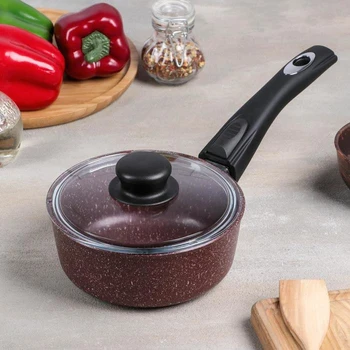 

Ladle "Chocolate", 1.5 l, removable handle, glass lid