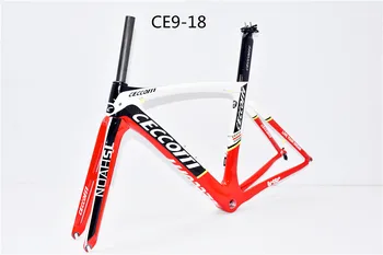 Cecotti-Cuadro de bicicleta de carretera de carbono, marco de bicicleta, cuadro de carbono, grava, 2020