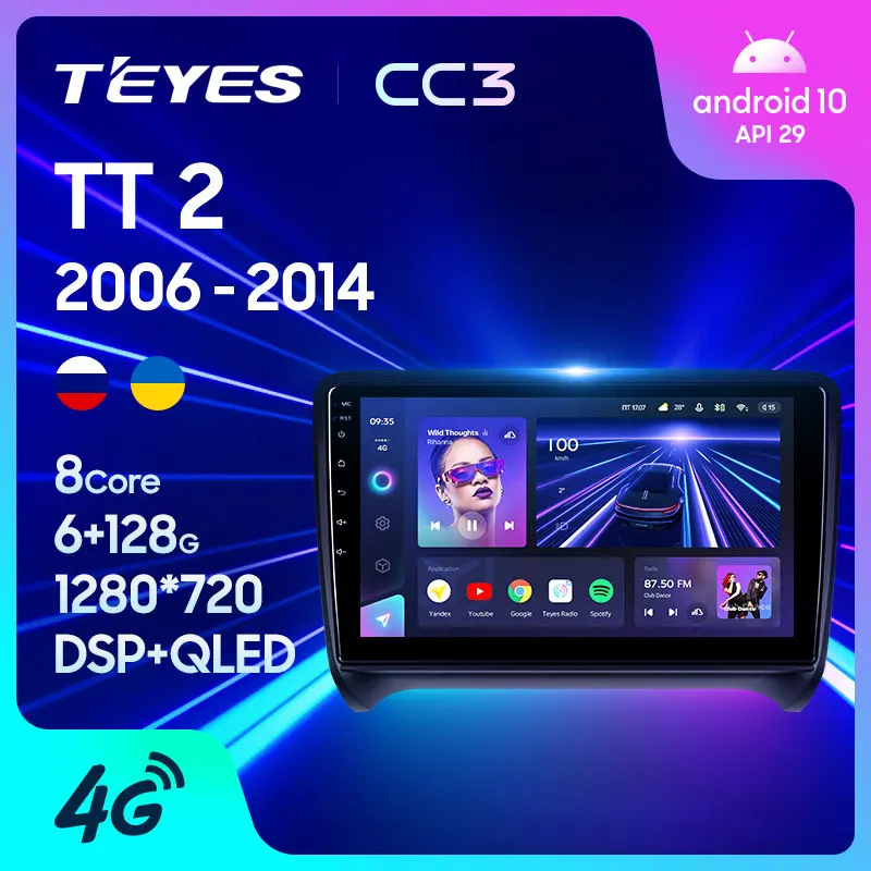 Teyes cc3 андроид авто
