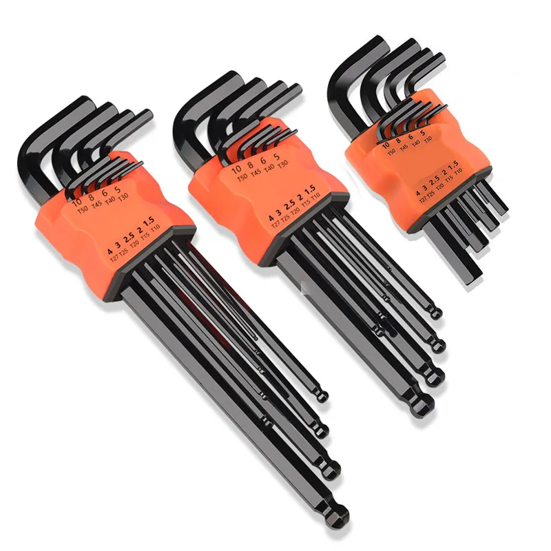 Torx Screwdriver Set L Type Hex Key Wrench Set Allen Wrench Set