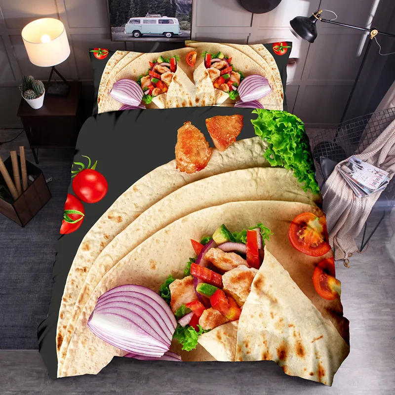 

Textile Gourmet Burger Cool Chicken Roll 3D Pillow Kit