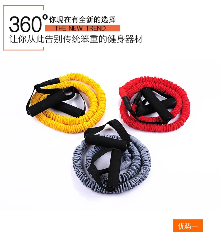 Factory Direct Selling Pulling Rope Fitness Resistance Band Yoga Roller Latex Tube Annulate Plate Tension Band