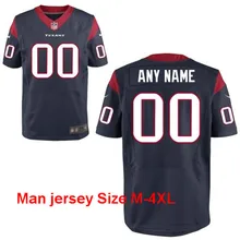 A+++ хорошие отзывы Персонализированные сшитые Хьюстон s Подгонянные любое имя и номер мужчины женщины молодежи дети Джерси