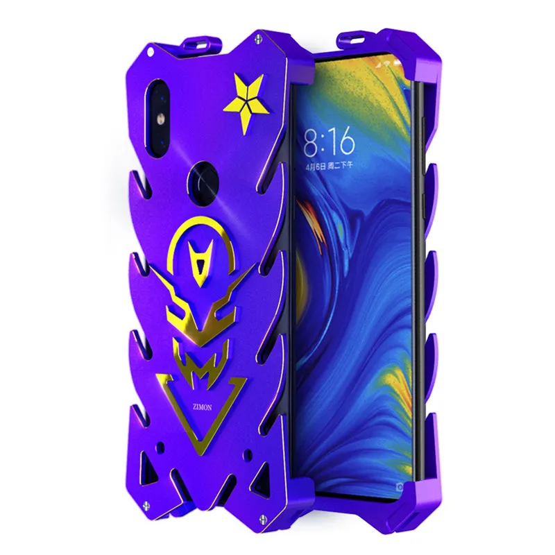 Чехол для Xiaomi mi x 3 5G, чехол-броня, авиационный алюминиевый металлический мощный чехол для Xiaomi mi x 3 5G, противоударный чехол