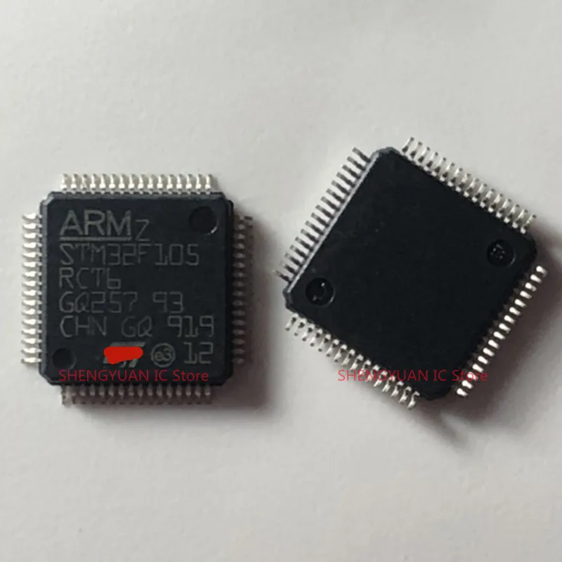 Линия подключения 2-10 шт./лот STM32F105RCT6 STM32F105 32-битный микроконтроллер на базе ARM с