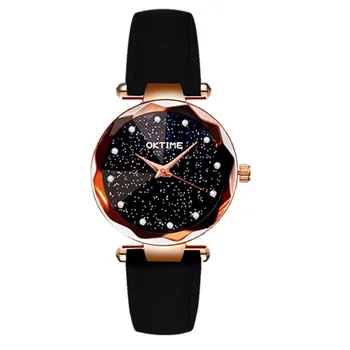 

Ladies Creative Leaf Fashion Belt Watch Female Student Quartz Watch Dames creatief blad mode riem horloge vrouwelijk student