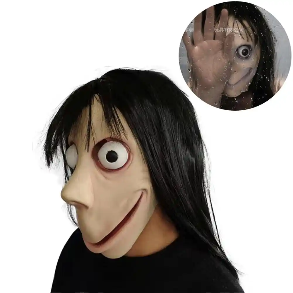 halloween momo mask kids novelty funny toys scary