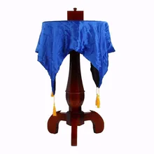 Embossed Round Floating Table with Anti Gravity Box + Candlestick Magic Tricks Fun Stage Illusions Gimmick Props Floating Magia super drawer box professional rosewood edition stage magic tricks classic magia toys illusions object appearing in box magie