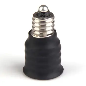 

3.00*1.70*1.70cm 1pc Copper E10 to E14 Base LED Light Lamp Bulb Adapter Converter Screw Socket Durable Stable Bulb Base Adapter