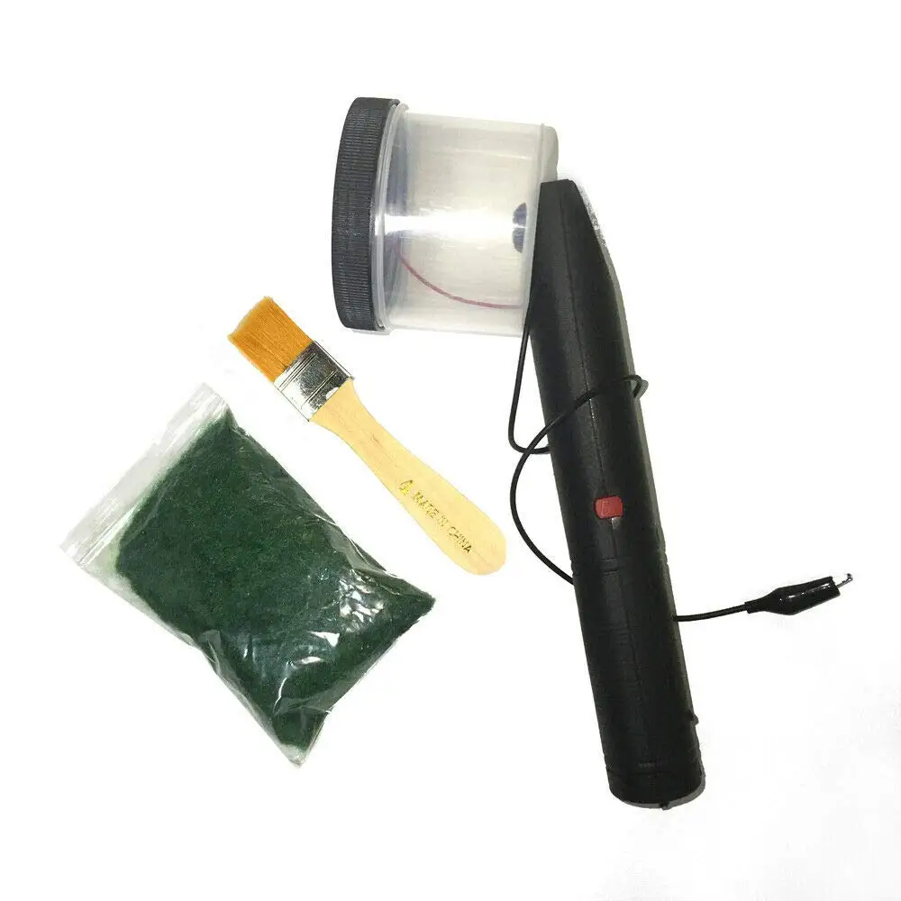 

Portable Model Toy Electrostatic Flocking Machine Comfortable Grip Flock Applicator Strong Power Advanced Flocking Kit