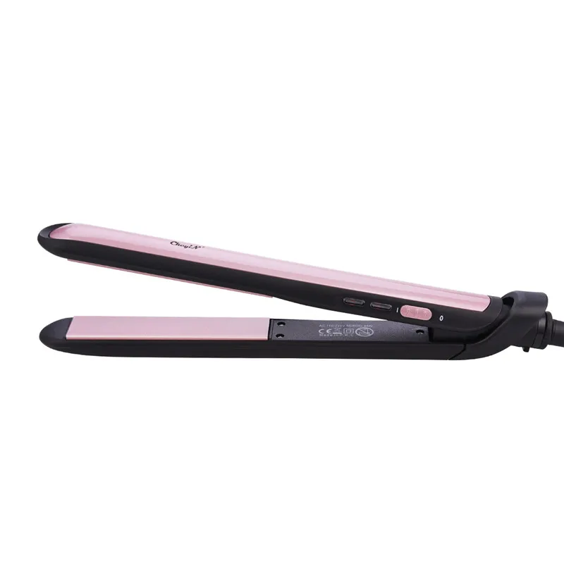 

2 In 1 Professional Hair Straightener Ceramic Flat Iron Straightening Irons Constant Temperature Curler Hair Iron Curling Styler
