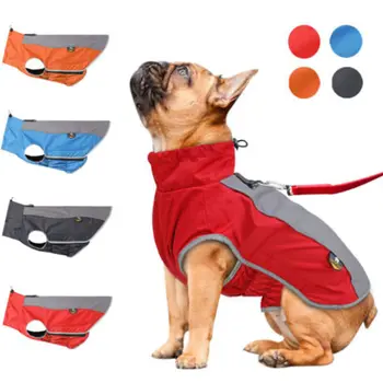 

Puppy Winter Dog Clothing Hot Dog Coats Big Dog Pet Waterproof Jacket Vest For S-2XL Golden Retriever Breed Dogs