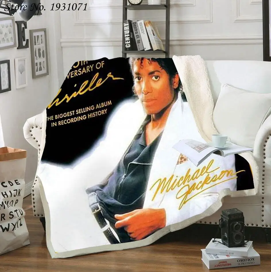 Michael Jackson 3D Printed Fleece Blanket for Beds Thick Quilt Fashion Bedspread Sherpa Throw Blanket Adults Kids 05 Home Decor cb5feb1b7314637725a2e7: 1|10|11|12|13|14|15|16|17|18|19|2|3|4|5|6|7|8|9