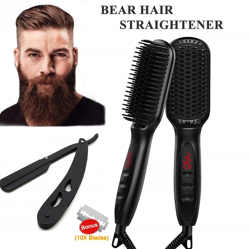 ceramic beard straightener