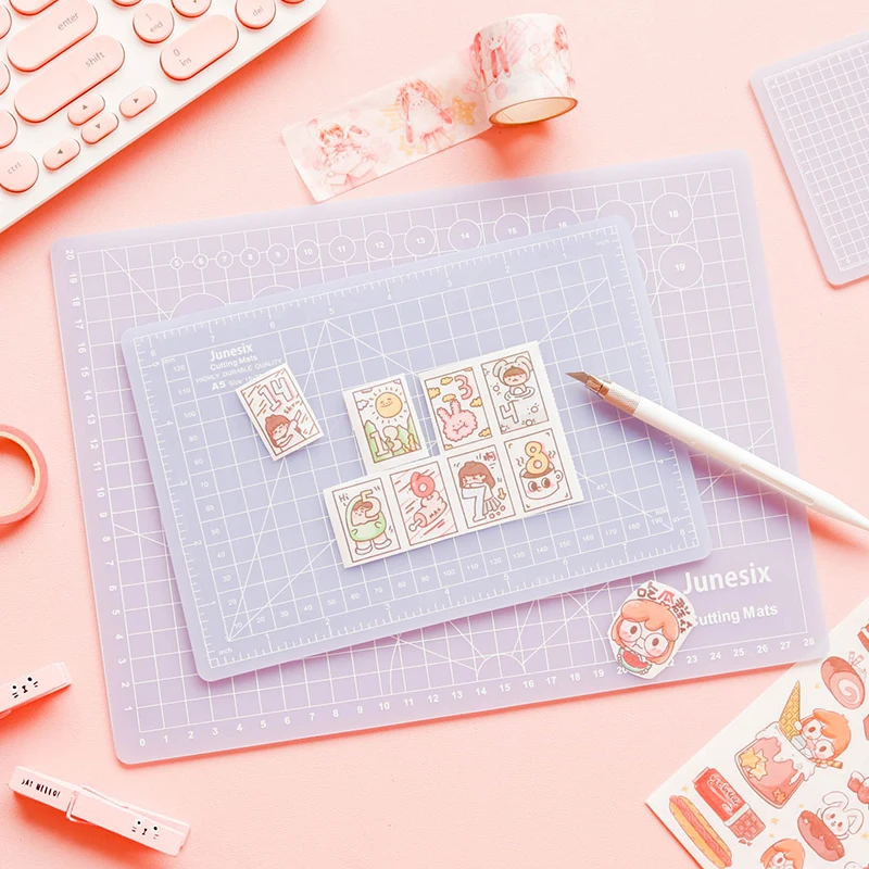 

Cutting Pad Board Patchwork Sewing Ruler Scale Measuring DIY Leather Craft Tool Writing Desk Self-repairing Pad Base Plate