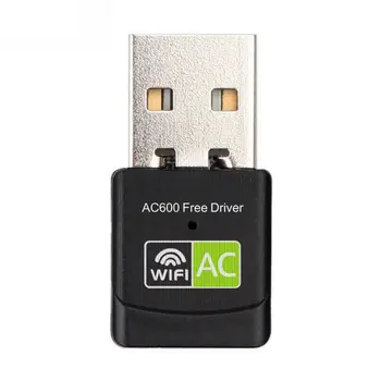 

USB WiFi Adapter AC600 Mbps Dual Band 2.4/5Ghz Wireless USB Computer WiFi Dongle Hot Sale