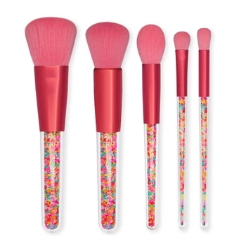 

5Pcs Makeup Brushes Tool Set Cosmetic Powder Eye Shadow Foundation Blush Blending Make Up Brush Cosmetics Beauty Tools