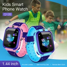 1,44 ''сенсорный экран Детские Смарт-часы фронтальная камера SOS Вызов безопасность сигнализация Walkie Talkie Часы игрушки подарки
