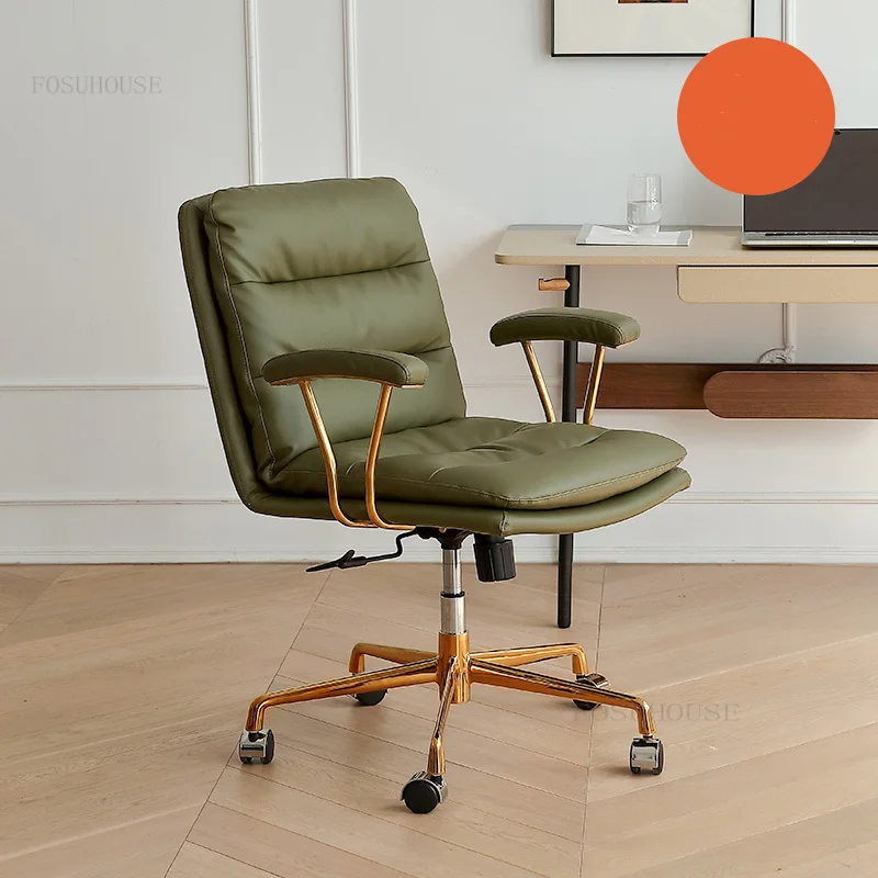 Nordic Office Chairs Bedroom Light Luxury Home Computer Chair Designer