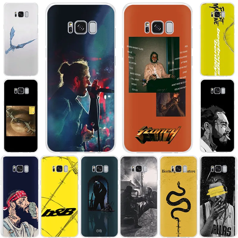 Модный мягкий силиконовый чехол для телефона Post Malone Beerbongs Samsung Galaxy S20 Ultra S10 + S9 S8 Note10