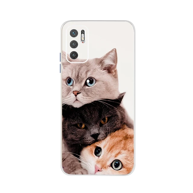 For Xiaomi Redmi Note 10 5G Case Cute Animals Cover Soft Slim Fundas For Xiaomi  Redmi