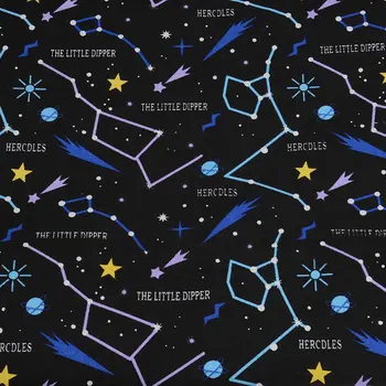 

The New Factory Direct 12 Ann Printed Cotton Canvas, the Bright Star Constellation 100% Cotton Canvas, off-the- Shelf Small