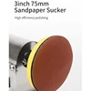 Jewelry Rock Mill Polishing Machine Benchtop Polisher Polisher with 20pc Sandpaper Universal Grinding Machine Bench Lathe Polish 3