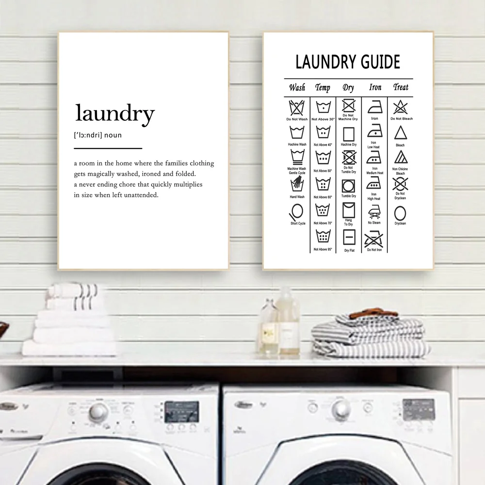 Laundry-Guide-Canvas-Painting-Wall-Art-Laundry-Cheat-Sheet-Poster-Print-Minimalist-Art-Poster-Wall-Pictures (3)
